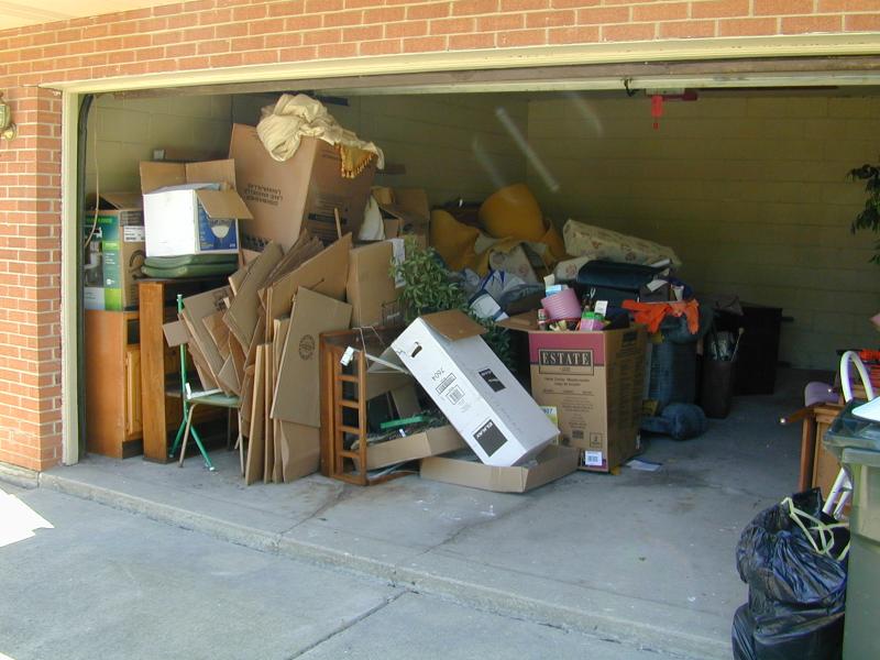 Messy Garage Gone for Good with Simple Garage Cleanouts from Local Pros